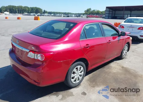 2011 Toyota Corolla S/Le из США, поврежденный, VIN JTDBU4EEXB9137132